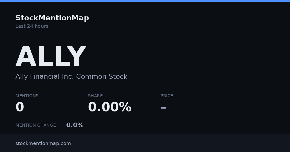 ALLY — Ally Financial Inc. Common Stock
